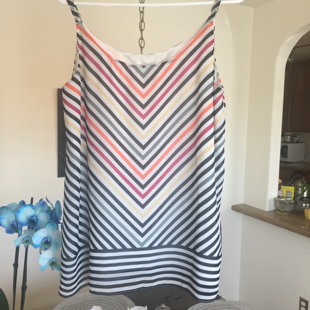 CAbi striped top Size M